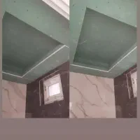 نصب کناف واجرار 6060وآذران پلاستیک وترموالومرشیت
