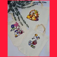 توتبگ پارچه ای چاپدار