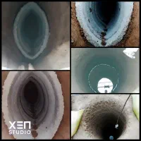 چاه کن مقنی حفرچاه مغنی چاه آب و فاضلاب