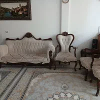 مبل مدل خورشیدی ۹ نفری سالم چب راش