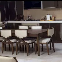 مبل اسپورت نما چوب نئوکلاسیک/مبلمان نئوکلاسیک کد45|مبلمان خانگی و میز عسلی|بهارستان, |دیوار