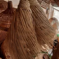 لوستر رافیا|لوستر و چراغ آویز|لاهیجان, شهید آوینی|دیوار