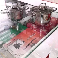 قابلمه ۲ تایی تمام استیل کودک ضخیم زوپینی ترکیه