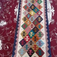 گلیم دستباف با نخ پشم واکرولیک قابل سفارش|گلیم، جاجیم، گبه|تهران, فلسطین (میدان انقلاب)|دیوار