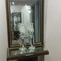 آینه و شمعدان با کنسول