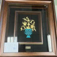 تابلو با روکش طلای ۲۴عیار