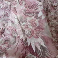 قواره چادر رنگی دوخته نشده(طلاکوب)