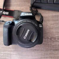 دوربین Canon 4000 D با لنز canon EF 50mm f1/8 stm