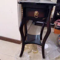 میز تلفن با یک کشو