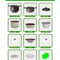 سرویس غذاپز همه کاره ناخ|ظروف پخت‌وپز|بابل, |دیوار