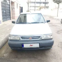 پراید مدل91 نقره‌ای بدون آف سوختگی