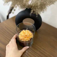 شمع گل ساخته شده با دست مناسب هدیه|صنایع دستی و سایر لوازم تزئینی|تهران, گلستان (شهرک راه آهن)|دیوار