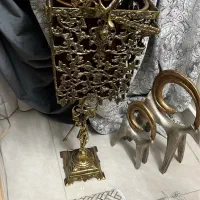 سطل و جا دستمال برنز|صنایع دستی و سایر لوازم تزئینی|تهران, شهرک رضویه|دیوار