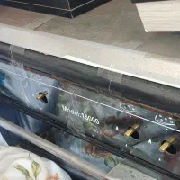 گاز طرح فر پنج شعله فندک دار