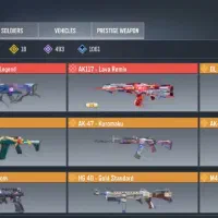 اکانت کالاف چنج خور هست پایین میدم بیا