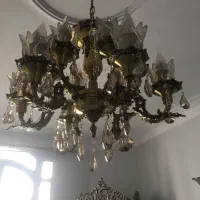 لوستر شش شاخه برنج
