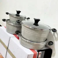 سرویس قابلمه درجه یک گرانیتی حراج شدند|ظروف پختوپز|بوکان, |دیوار