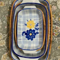 تابه گل پنبه وگلدان