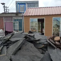 سنگ تاوه کف دیوارپله  نما