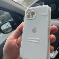 قاب سیلیکونی ۱۲ پرو (سفید نو بقیه کار کرده ی تمیز)