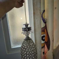 لوستر نگینی تک