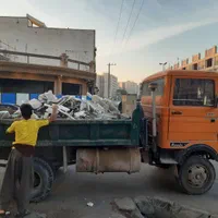 حمل نخاله با مینی لودر وخاور شن ماسه|خدمات حمل و نقل|بندرعباس, |دیوار