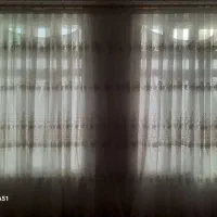 پرده در حد نوع با میله و بدون پارگی|پرده، رانر، رومیزی|اهر, |دیوار