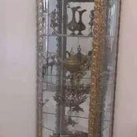 بوفه و ساعت و دکورهای برنزی در حد نو|صنایع دستی و سایر لوازم تزئینی|اسلام‌شهر, شهرک لاله|دیوار