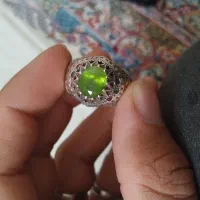 انگشتر زبرجد لعل زمرد شرف شمس  فیروزه اوپال