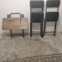 3صندلی یک میز