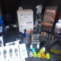 وسایل تتو حرفه ای|آرایشگاه و سالن‌های زیبایی|رشت, منظریه|دیوار