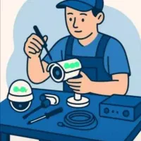 تعمیر ونصب دوربین مداربسته دزدگیر اماکن بیسیم مجاز