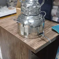 کتری قوری استیل کف چدن حراج|قوری، کتری، قهوه‌ساز دستی|رشت, استادسرا|دیوار