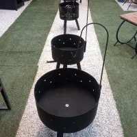 آتشدان استوانه ای گازی و ذغالی خوش قیمت|بخاری، هیتر، شومینه|شیراز, انجیره|دیوار