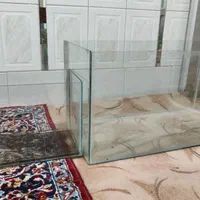 اکواریم دو عدد بزرگ و کوچک
