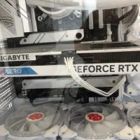 کارت گرافیک rtx 4060 oc aero سفید گارانتی|قطعات و لوازم جانبی رایانه|قرچک, شهرک طلائیه|دیوار