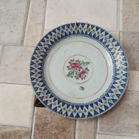 بشقاب قاجاری ایرانی