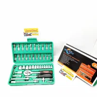 جعبه بکس کامل ۴۶ پارچه y-cow (با کیفیت) کاربردی|ابزارآلات|شهرکرد, |دیوار