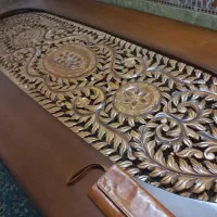 میز چوبی منبت ، ده نفره