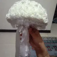 دوعدد دسته گل عروسی|گل مصنوعی|پرند, فاز ۴|دیوار