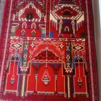 جانمازی و فرش های ترکمنی