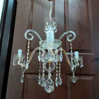 لوستر کریستالی ۳شعله