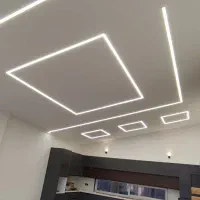 نصاب دیوارپوش کناف چوب قرنیزتایل ترمووال ماربل