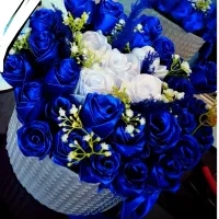 گل روبانی ب همراه باکس