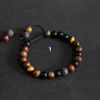 ۷عدد دستبند سنگی مردانه