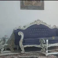 مبل و میز نهار خوری ۱۰ بار روش غذا خورده نش سالم