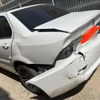 سمند xu7pمدل ۱۴۰۴ ازپشت ضربه خورده|خودرو سواری و وانت|شهرضا, |دیوار