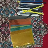 طلق و شیرازه و جلد کتاب چسب دار و دفتر سیمی
