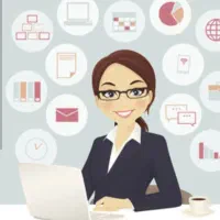 استخدام منشی دور کار خانم