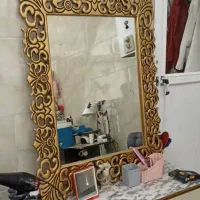 آیینه کنسول آرایشگاه زنانه|مبلمان خانگی و میز عسلی|بروجرد, |دیوار